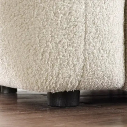 Marshmallow Sofa, 3 Seater, Black BOUCLE