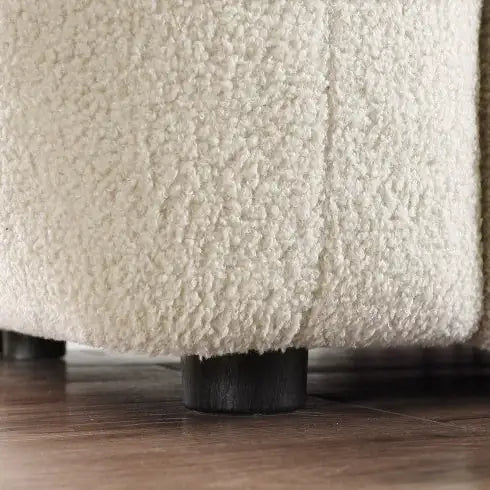 Marshmallow Sofa, 3 Seater, Black BOUCLE