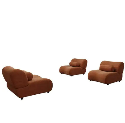 Contemporary Modular Sofa w/ 3 Seat Sectional