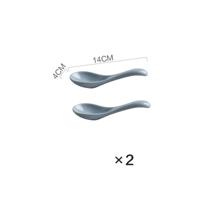 Nordic Gold Trim Ceramic Dinnerware Set (Plates & Bowls)