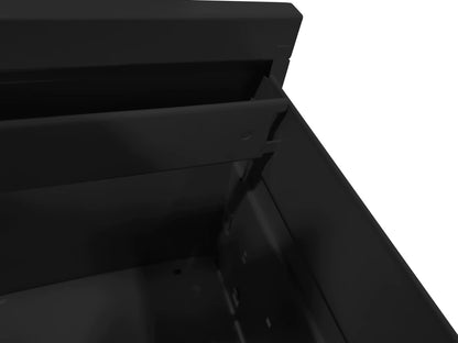 2 Drawer Metal Vertical File Cabinet With Lock