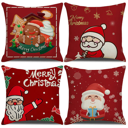 Holiday Sofa Cushion Cover