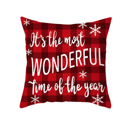 Festive Cartoon Cushion Cover