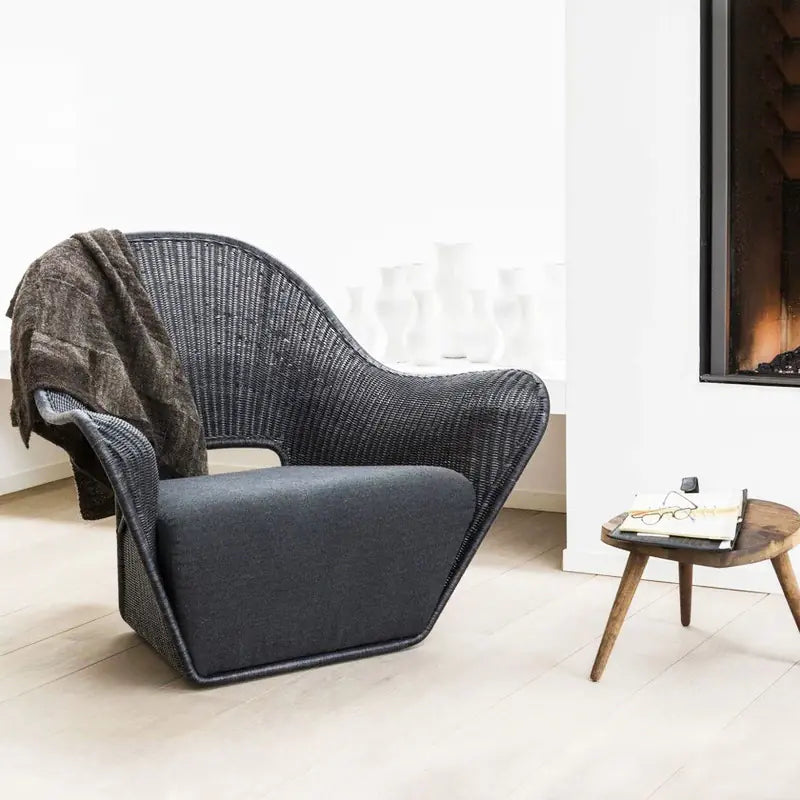 Creative Nordic Outdoor Single Rattan Sofa Design