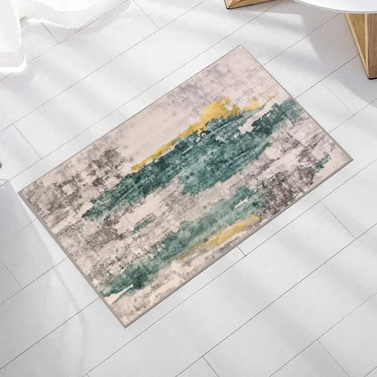 Retro Printed Kitchen Rug and Indoor Floor Mat (1pc)