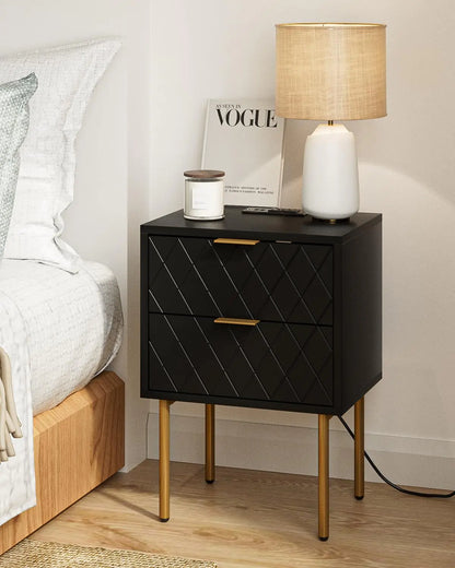 AEPOALUA Nightst and Small Bedside Table