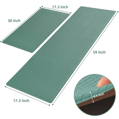Kitchen Floor Mat Two-piece Set