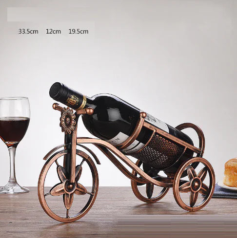 Elegant Wine & Goblet Holder