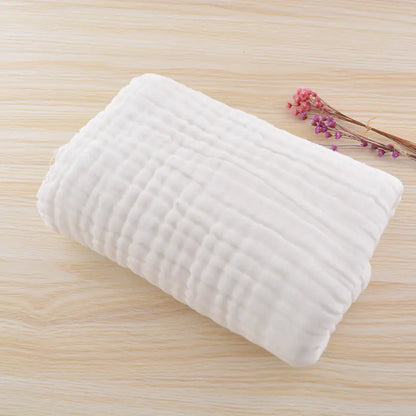 Cotton Baby Blanket, Six-Layer Ruffled Design