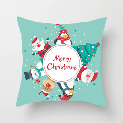 Holiday Toon Cushion Cover