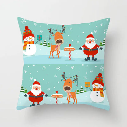 Holiday Toon Cushion Cover
