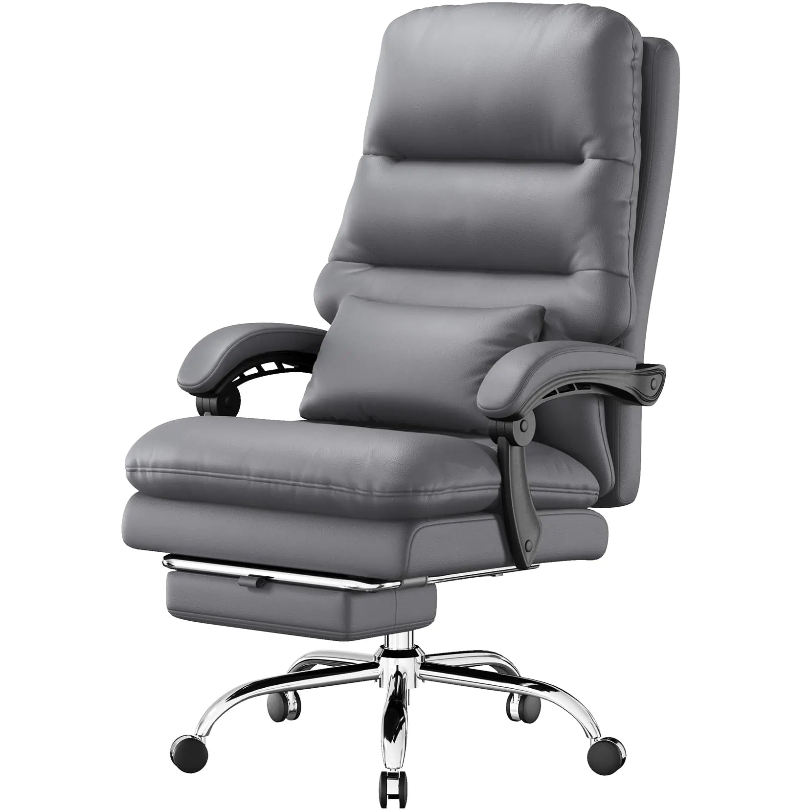 LuxErgo 400lbs Executive Office Chair w/ Footrest