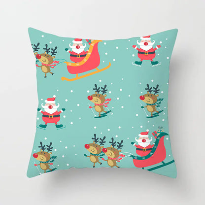 Holiday Toon Cushion Cover