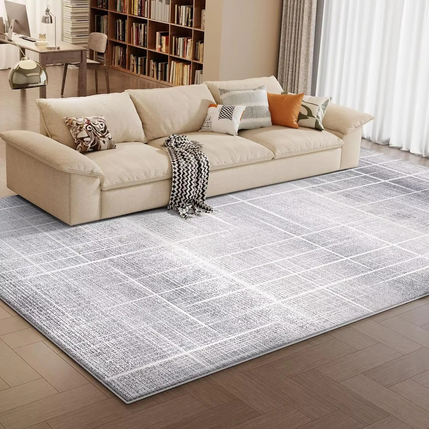 Vamcheer Modern Area Rug 4x6