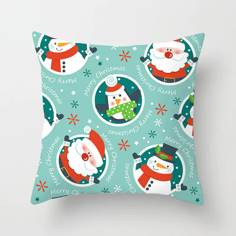 Holiday Toon Cushion Cover
