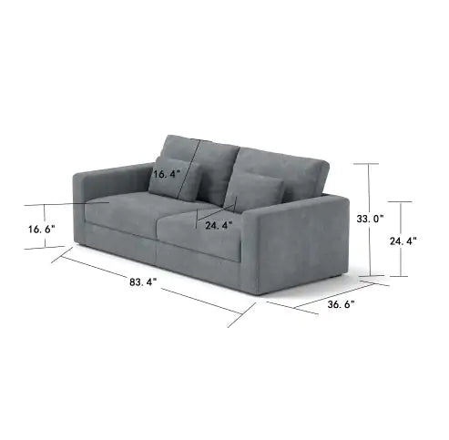 Modern Sofa Couches, 3 Seater