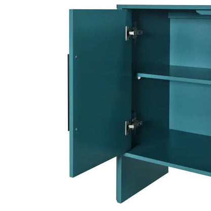 4-door Large Storage Retro Side Cabinet