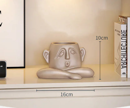 Nordic Creative Ceramic Vase for Home Decoration