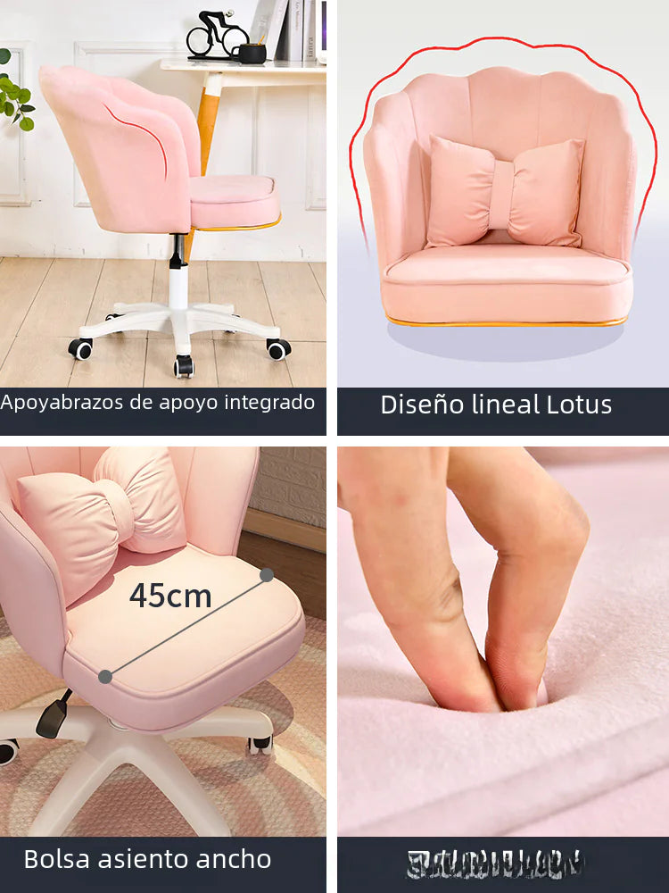 Ins Chair for Home - Comfortable Study Desk Chair