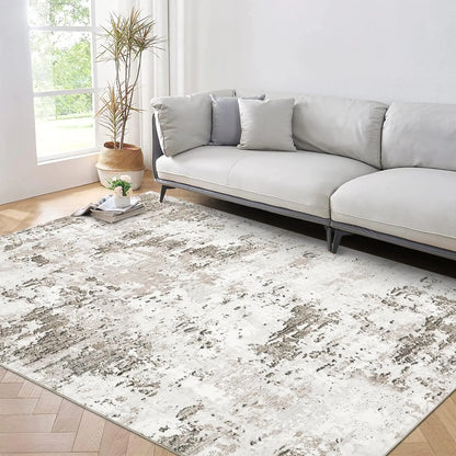 ROYHOME Area Rug 4x6 Washable Rug
