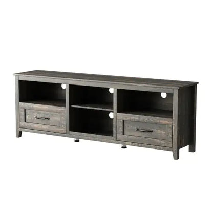 70 Inch Length TV Stand, With 2 Drawers