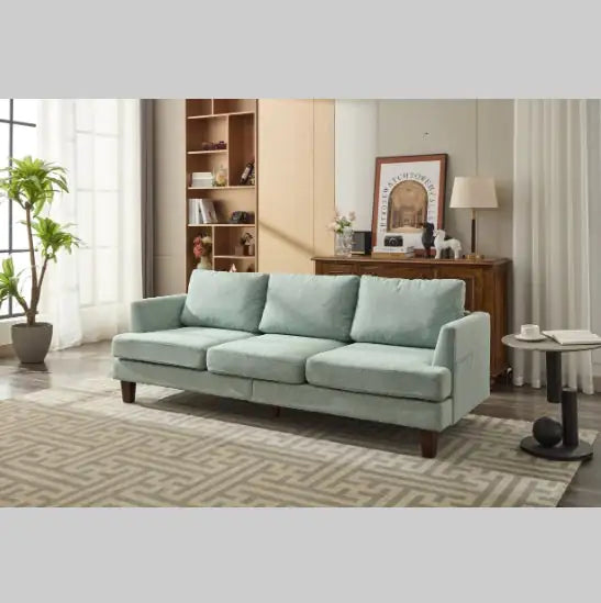 Fabric 3 Seater Couch With 2 USB,