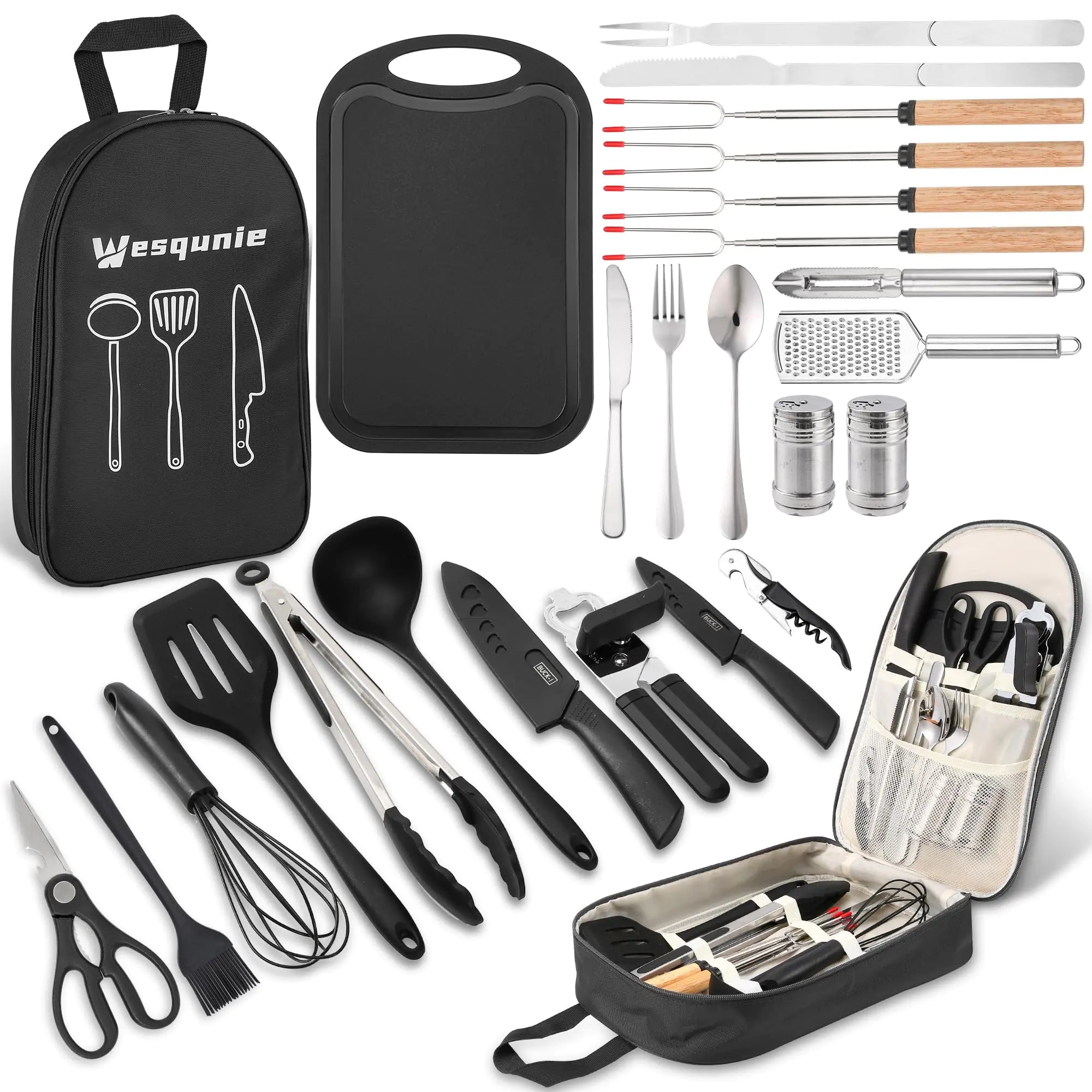 Wesqunie Camping Utensils Cooking Set