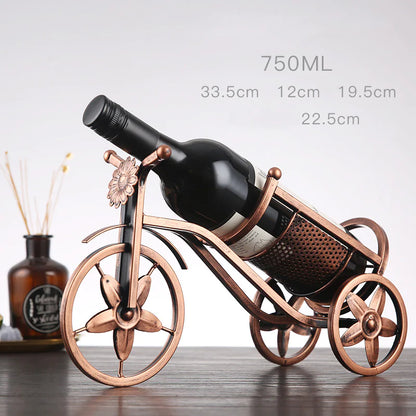 Elegant Wine & Goblet Holder