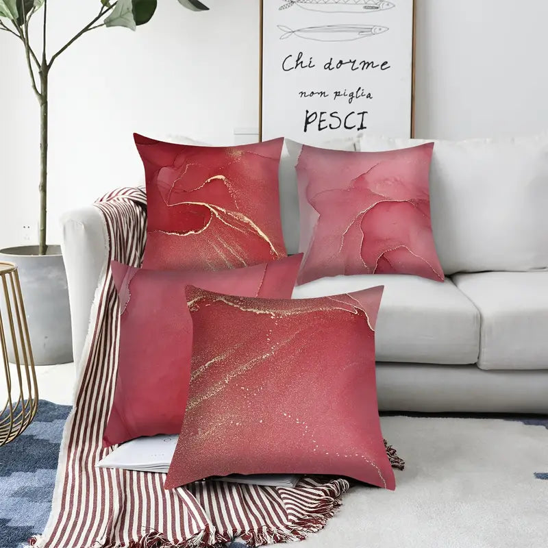 Plush Pillow Cover for Sofa and Chair (18 inch)