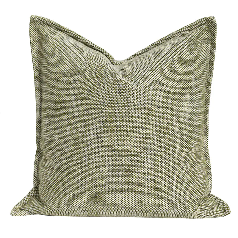 Geometric Green 3D Pleated Pillow