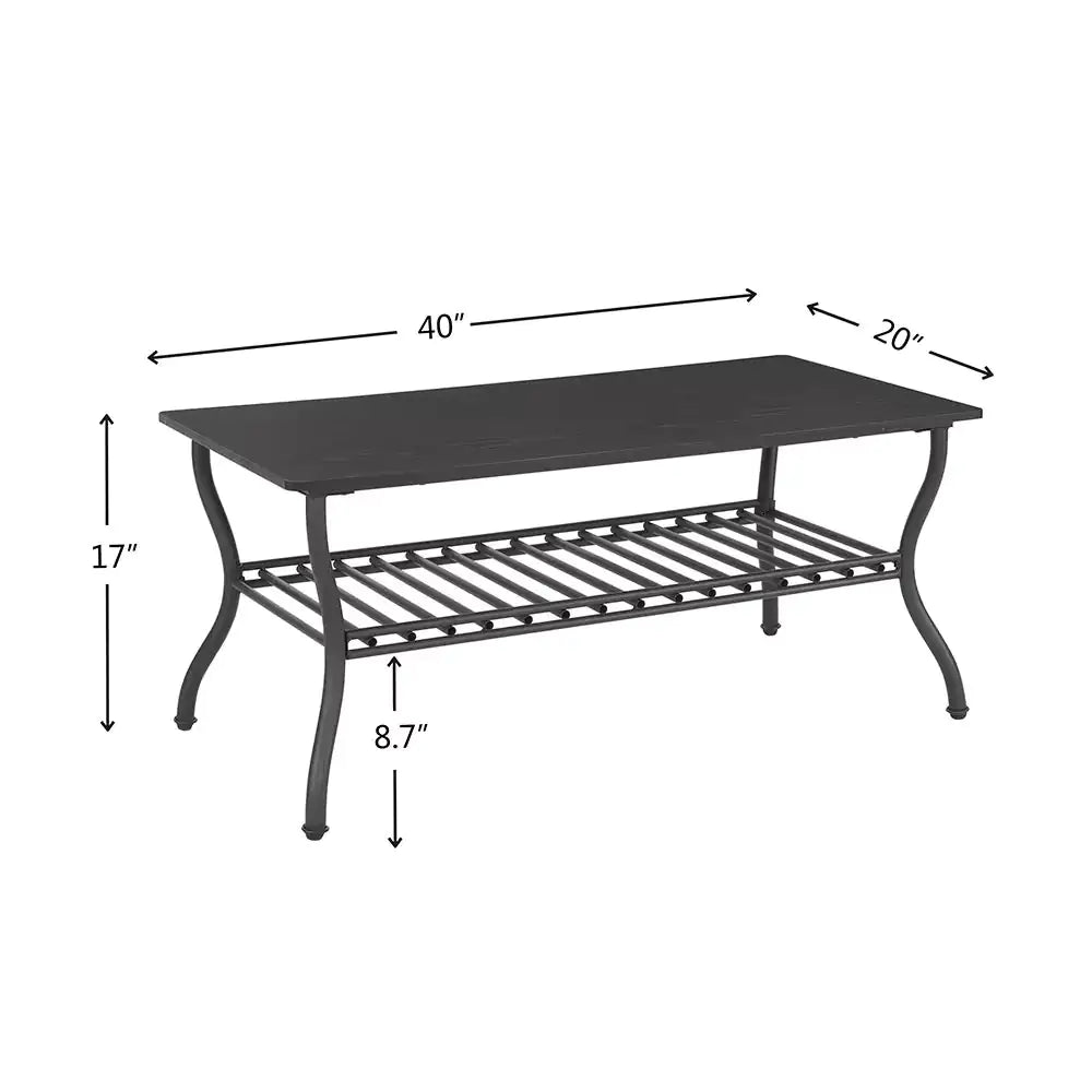 Contemporary 3 Piece Coffee Table Set