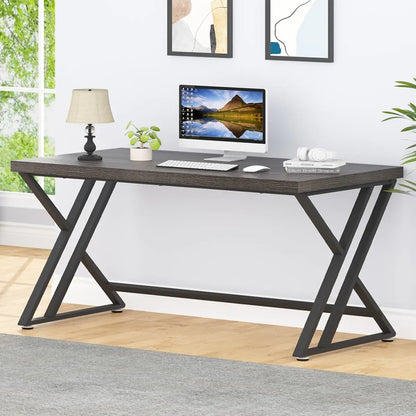 LVB Modern Computer Desk Industrial Home Office Desk