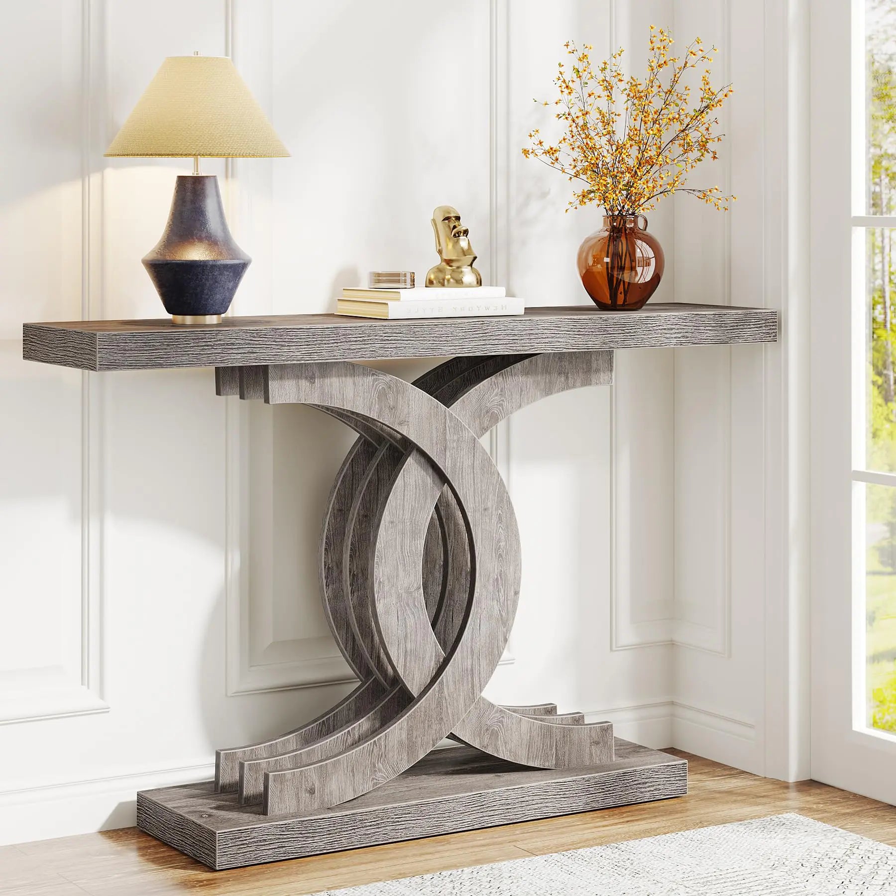 Tribesigns Console Tables Modern Farmhouse 39-inch