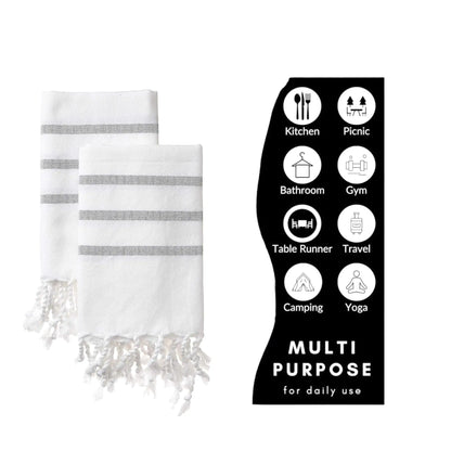 Turkish Hand Towels, Hand Woven Cotton Quick Dry