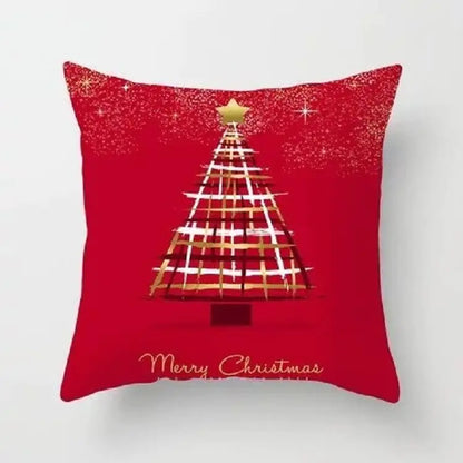 Festive Cartoon Cushion Cover