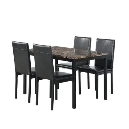 Furniture 5-piece Metal Dining Set