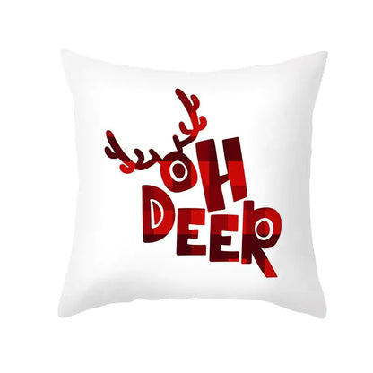 Festive Cartoon Cushion Cover