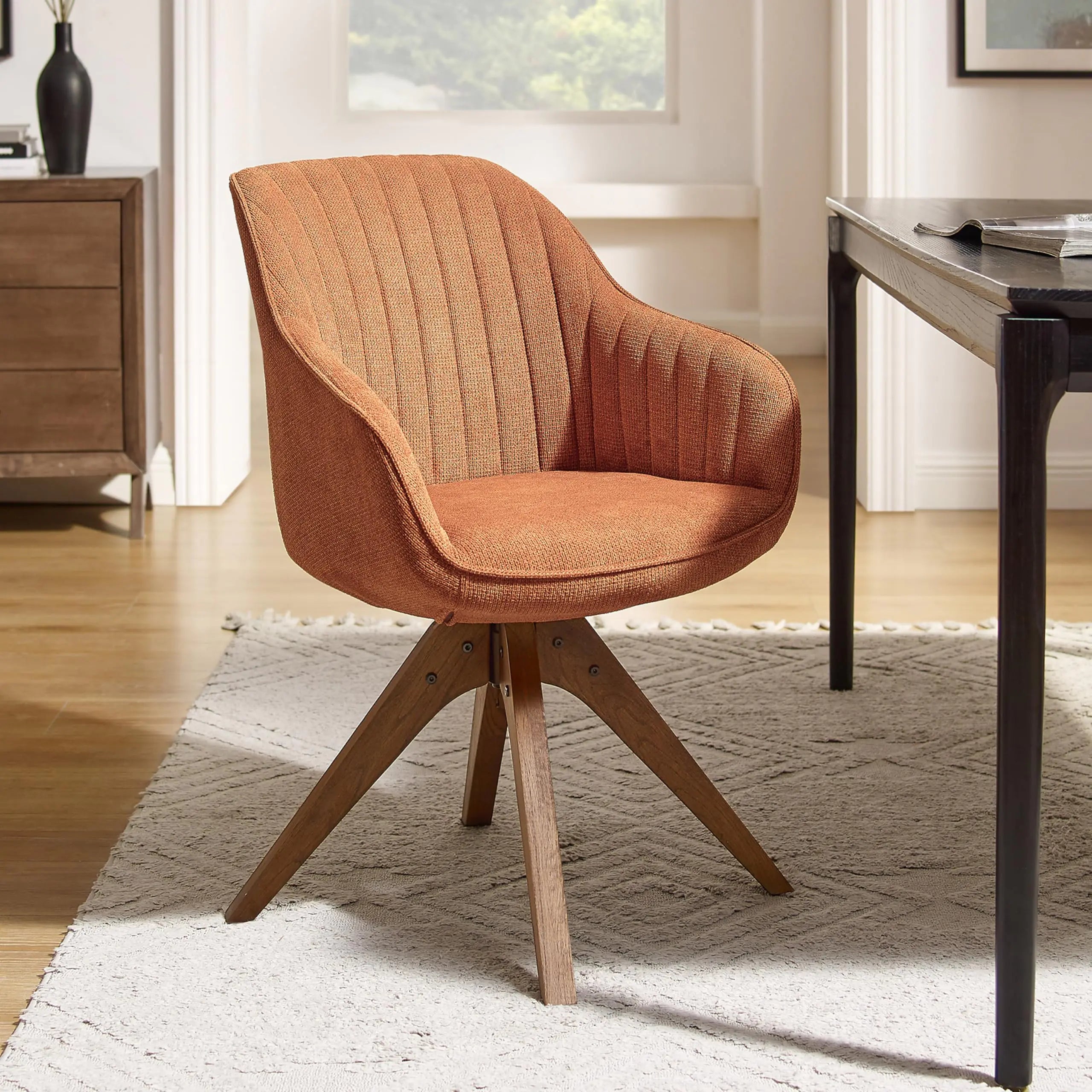Art Leon Desk Chair, Mid Century