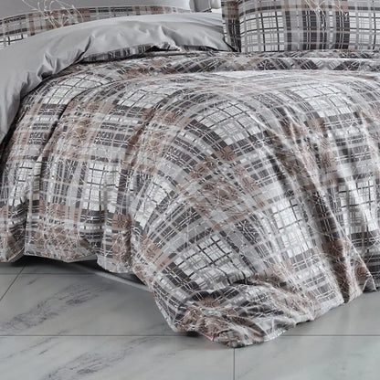 Lucia Cotton Poplin Double Duvet Set