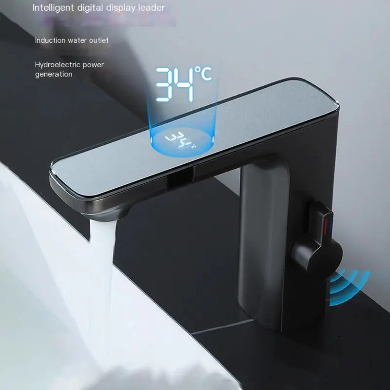 Smart Sensor Faucet with Digital Display