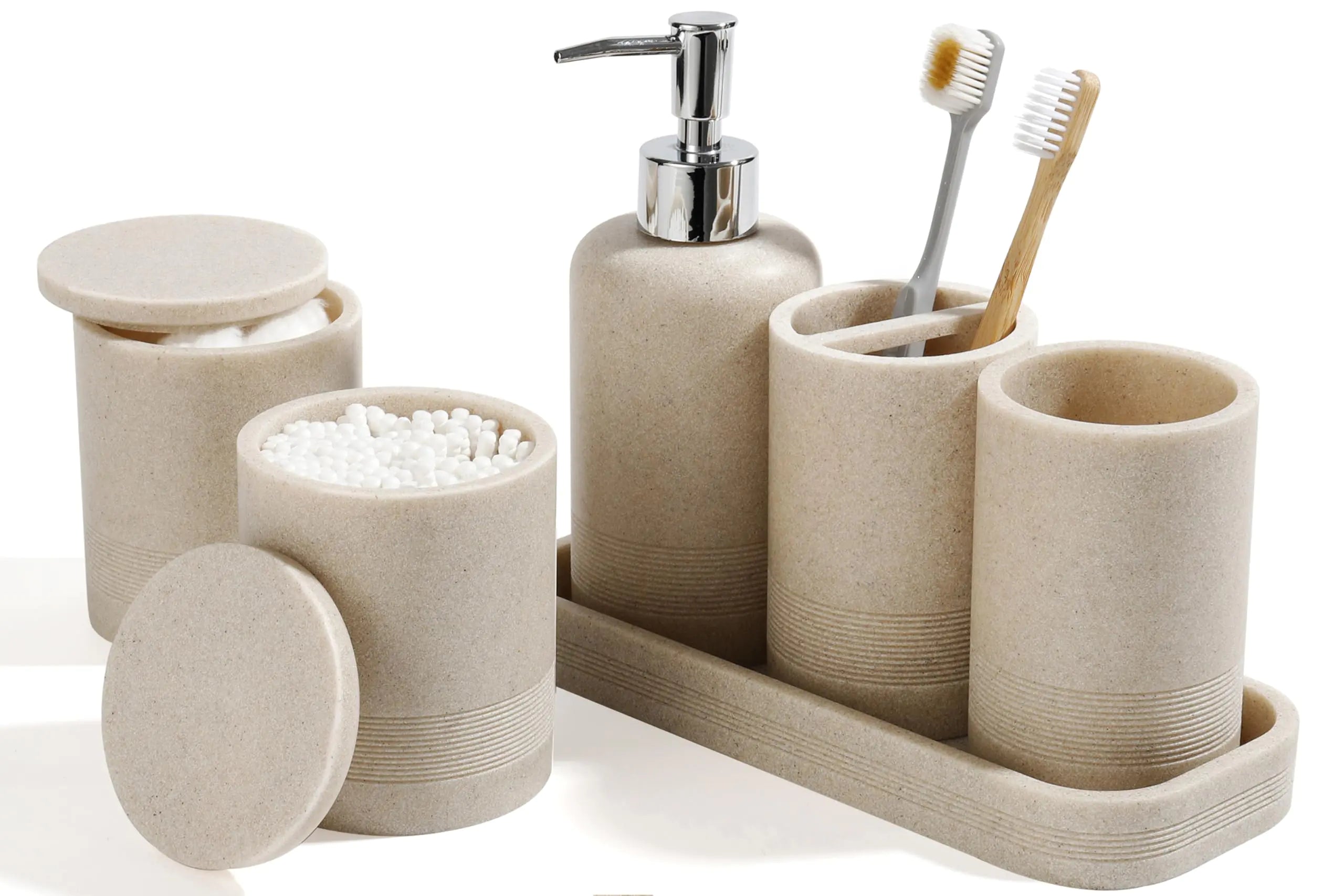 6-Piece Bathroom Accessory Set