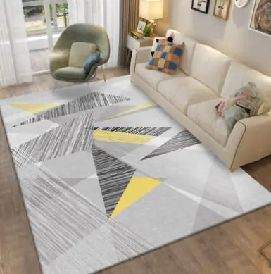 Scandi Geo Modern Rug – Chic 80x120cm Living Carpet