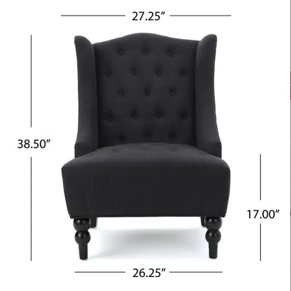 TODDMAN HI-BACK CLUB CHAIR
